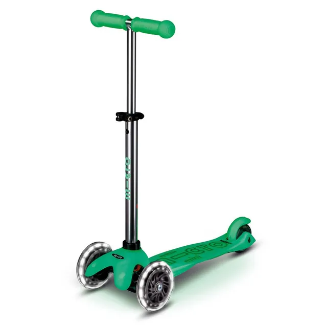 micro-mini-micro-deluxe-glow-led-trottinette-enfant-verte-2-5-ans image 1
