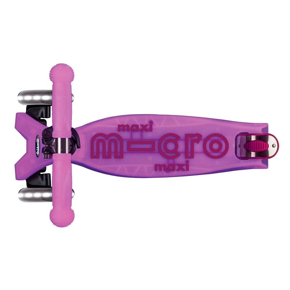 maxi-micro-deluxe-led-glow-violet-trottinette-enfant-5-12-ans image 5