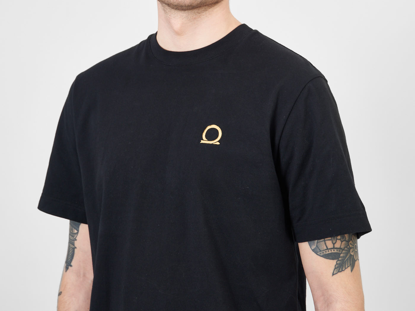 omnium-t-shirt-logo-brod-t-shirt-coton image 2