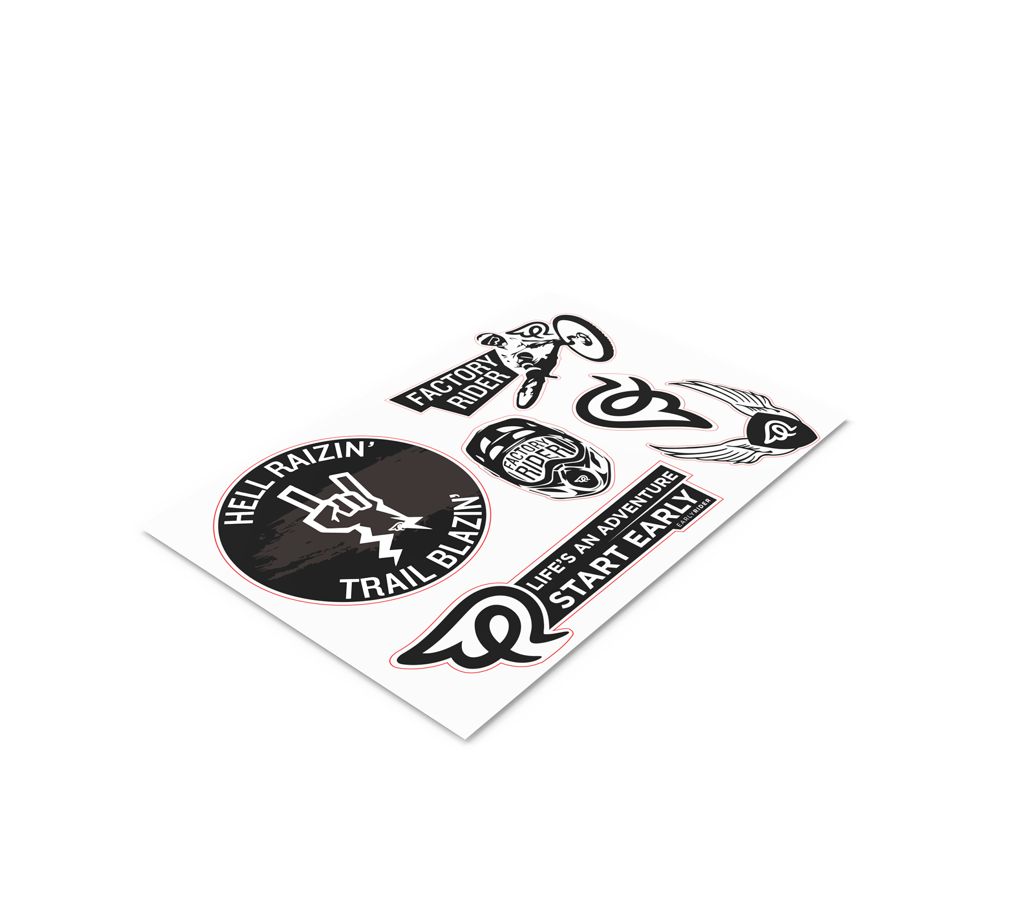 early-rider-sticker-sheet-a5-planche-5-stickers-vinyle-belter image 8