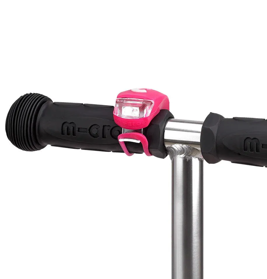 micro-lumi-re-avant-trottinette-rose-en-silicone image 1