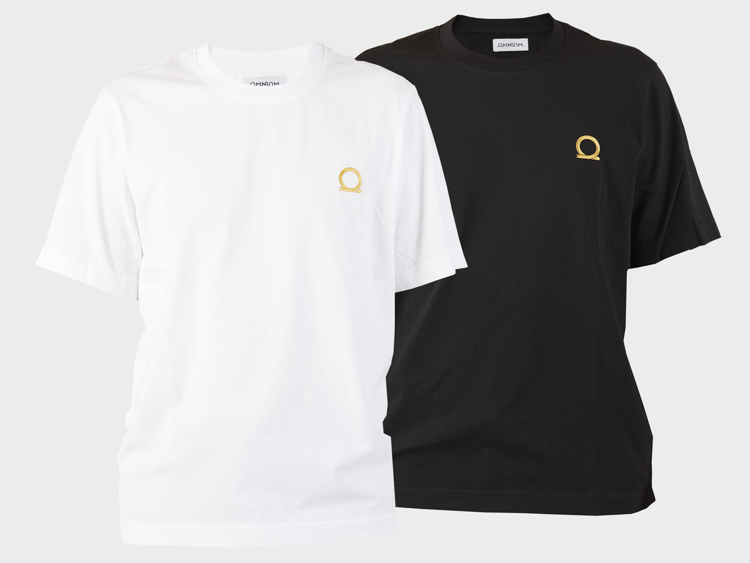 omnium-embroidered-o-logo-tee-t-shirt-logo-o-brod image 1