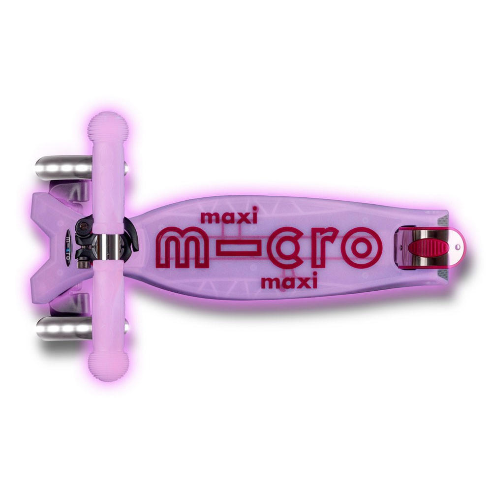maxi-micro-deluxe-led-glow-violet-trottinette-enfant-5-12-ans image 2