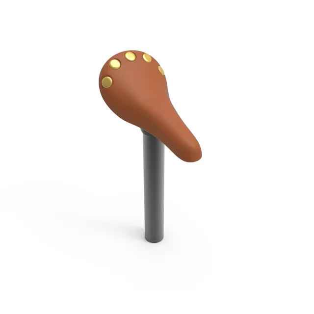 early-rider-belter-16-selle-similicuir-rivet-e-marron-25-4x195mm image 1