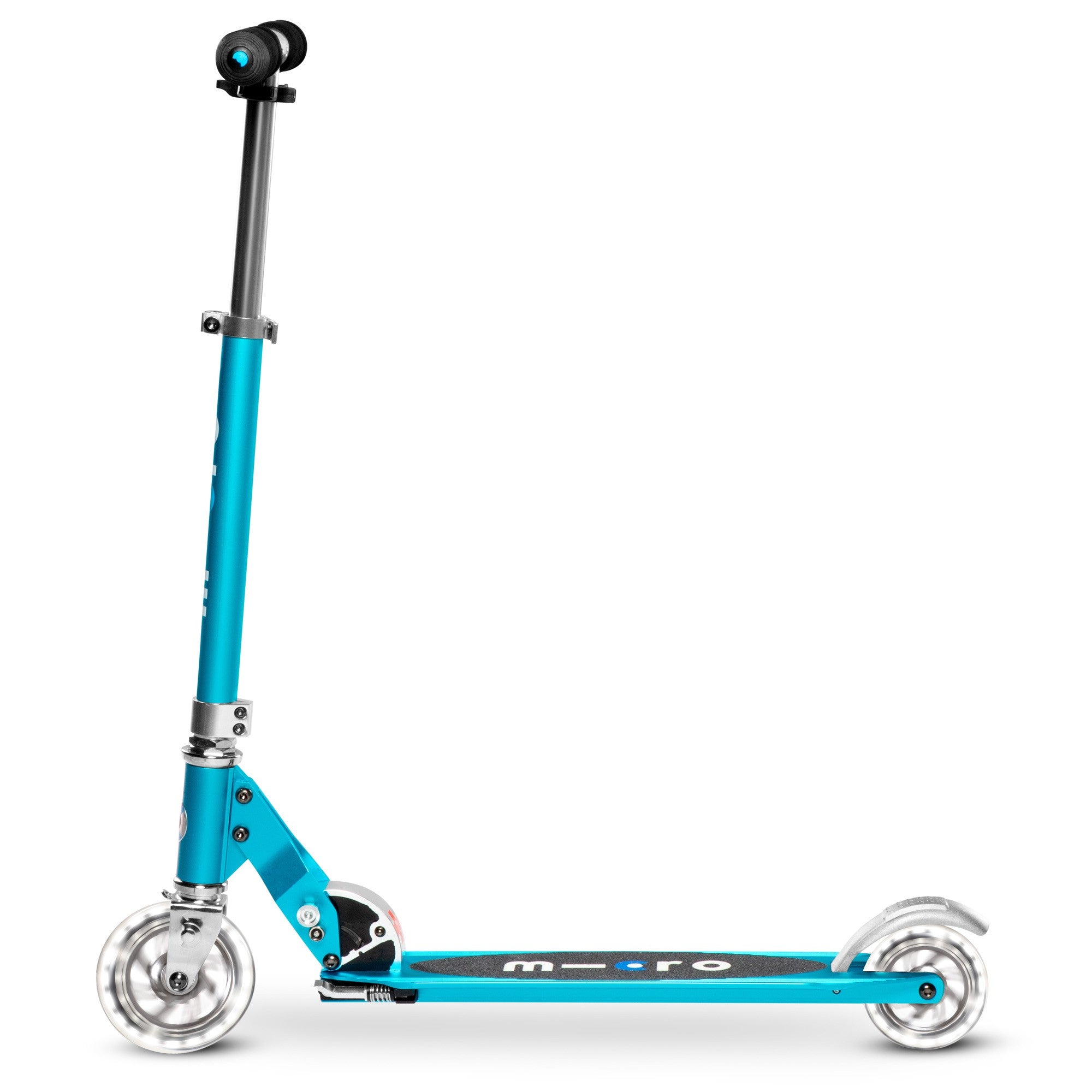 micro-sprite-trottinette-2-roues-bleu-oc-an-roues-led image 2