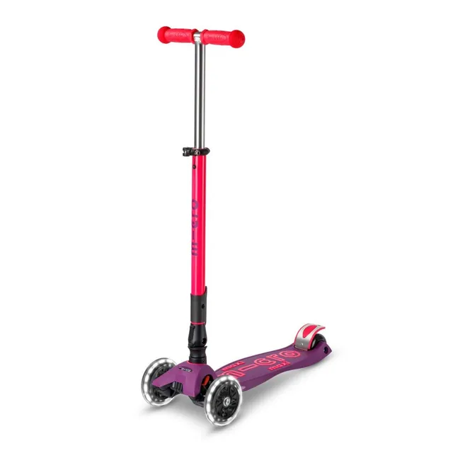 maxi-micro-deluxe-pliable-rose-n-on-trottinette-3-roues-5-12-ans image 1
