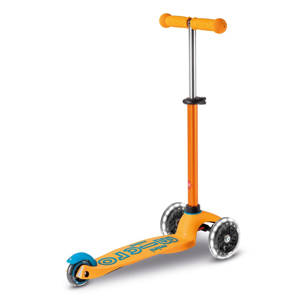 micro-mini-micro-deluxe-led-trottinette-enfant-abricot image 3
