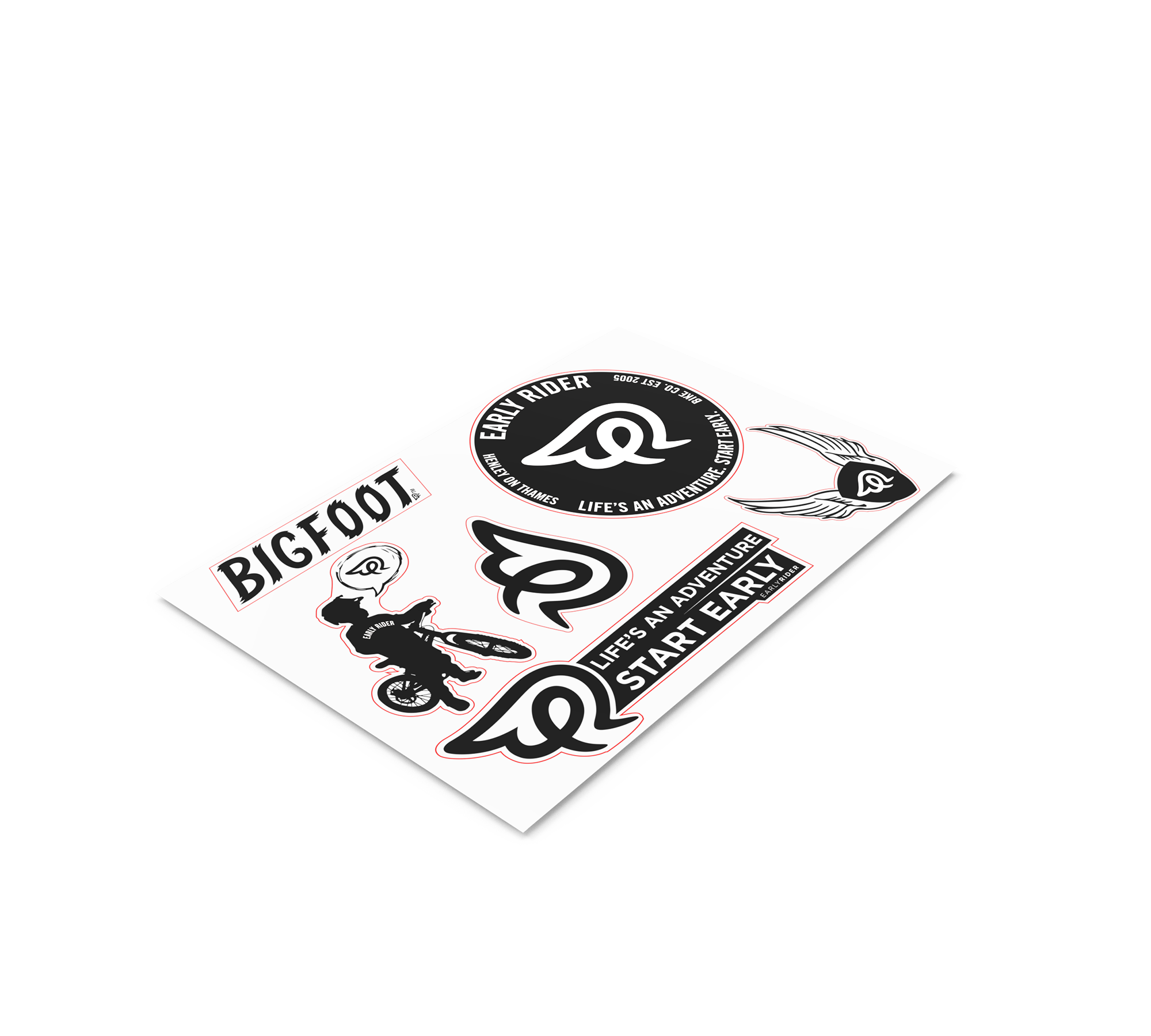 early-rider-sticker-sheet-a5-planche-5-stickers-vinyle-belter image 7
