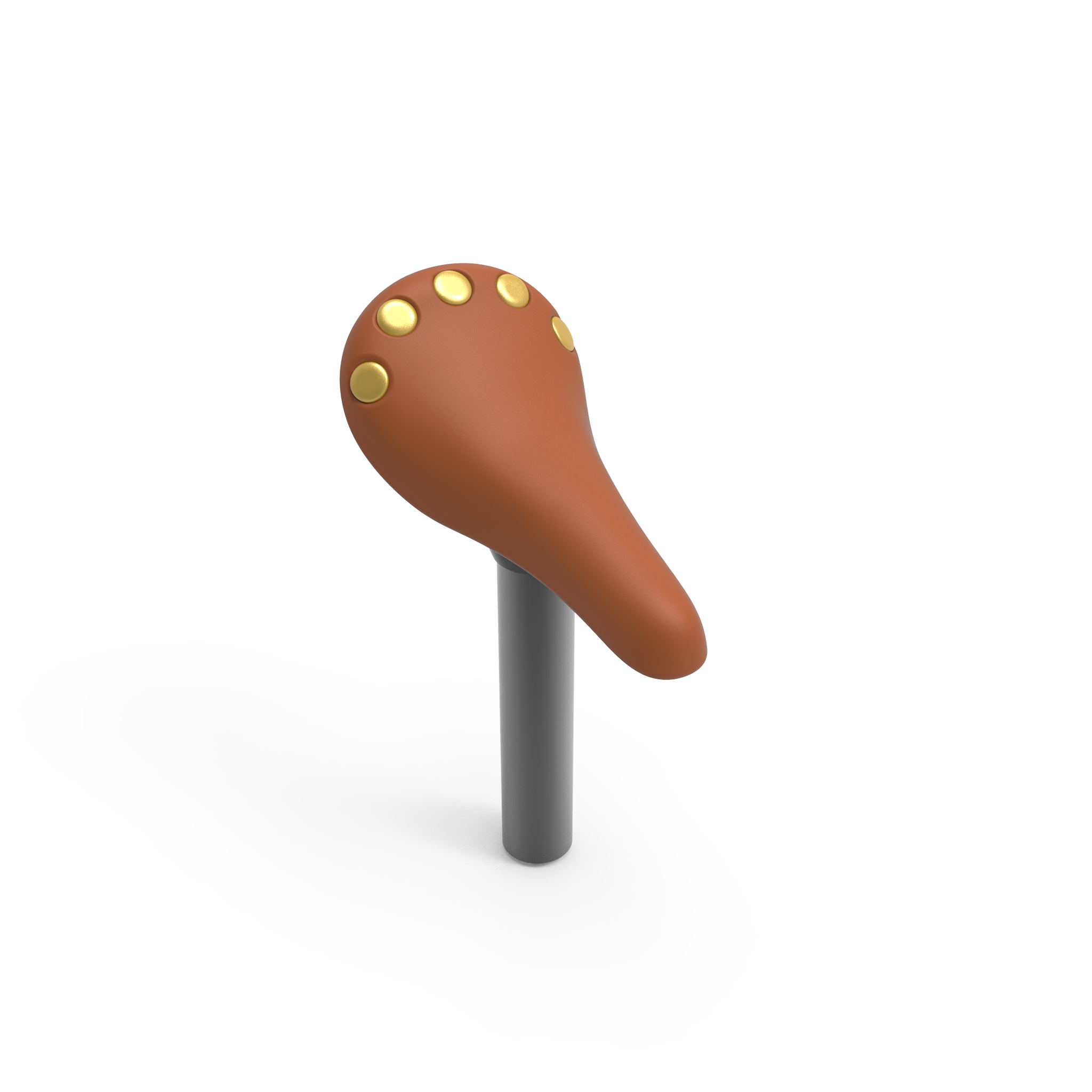 early-rider-selle-cuir-rivet-e-marron-tige-25-4x150mm-pour-belter-14 image 1