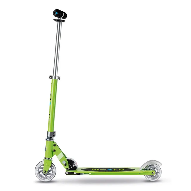 micro-sprite-trottinette-2-roues-roues-led-vert-chartreuse image 1