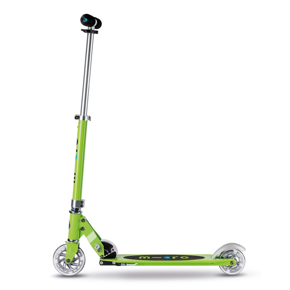 micro-sprite-trottinette-2-roues-roues-led-vert-chartreuse image 1