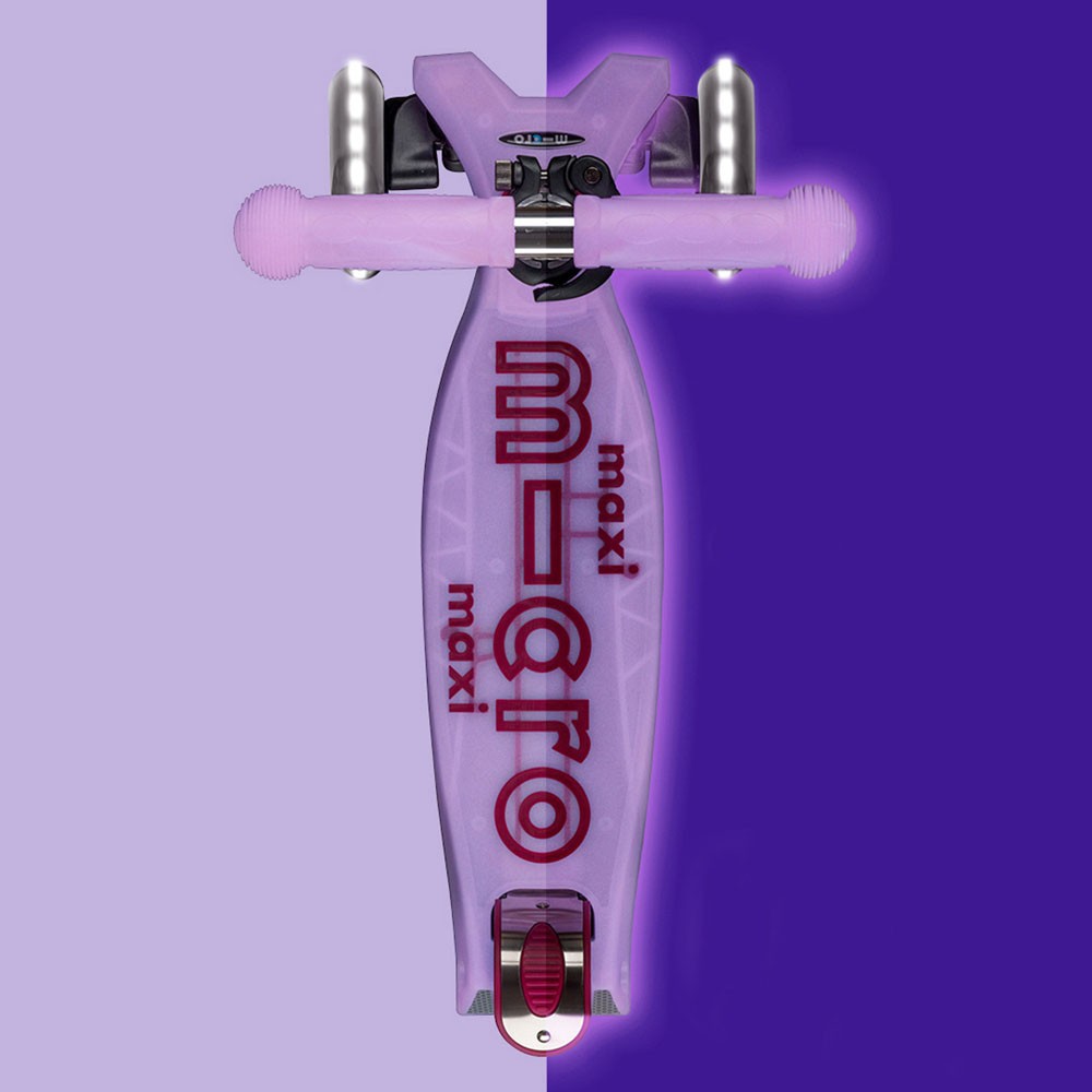 maxi-micro-deluxe-led-glow-violet-trottinette-enfant-5-12-ans image 4