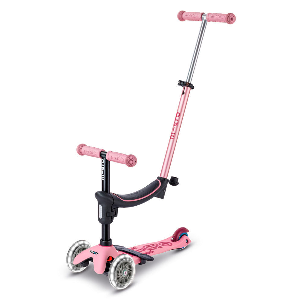 micro-mini2grow-led-rose-draisienne-et-trottinette-4-en-1 image 2