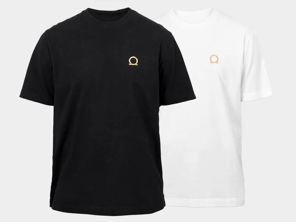 omnium-t-shirt-logo-brod-t-shirt-coton image 1