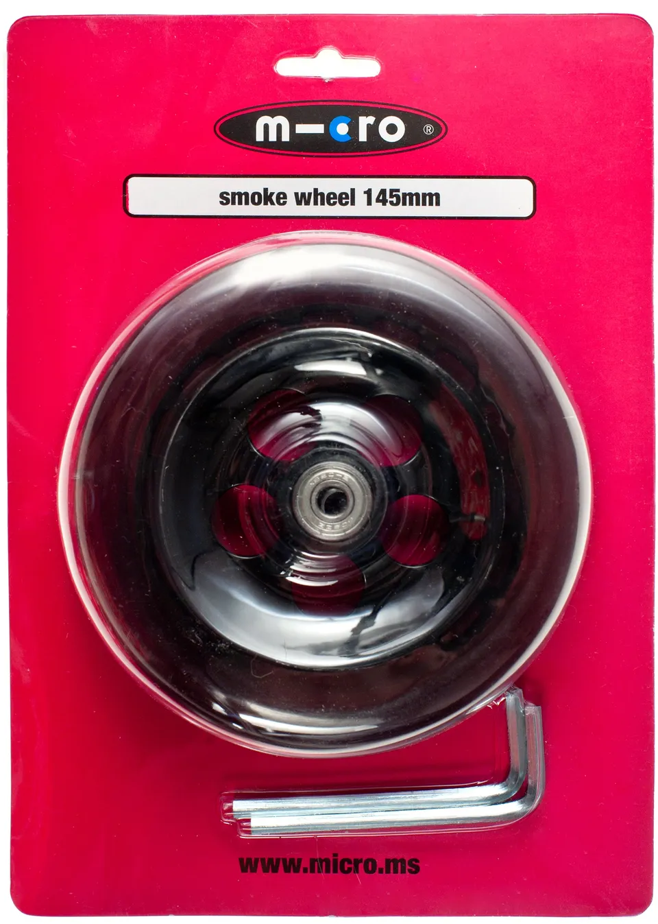 micro-flex-roue-avant-pu-145-mm-noire image 1