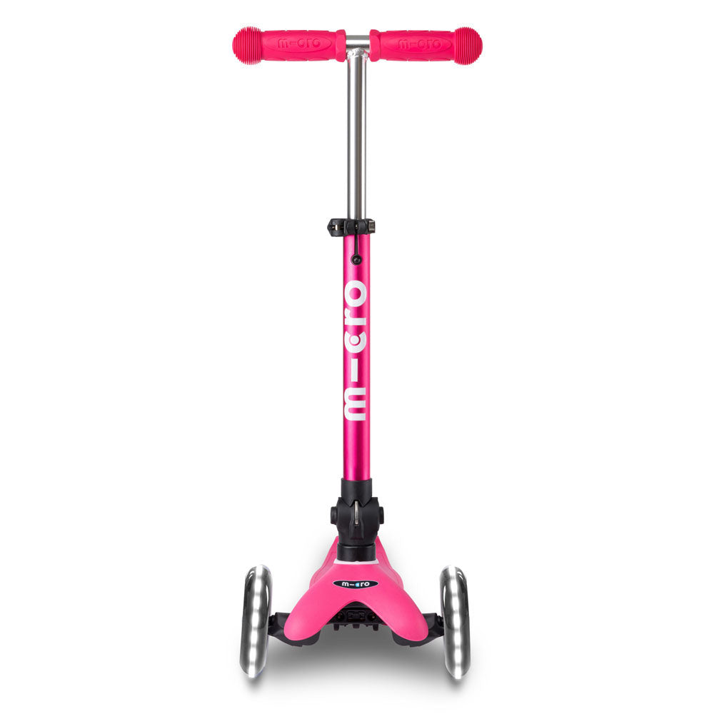 micro-mini-micro-deluxe-led-pliable-trottinette-3-roues-rose-1-5-ans image 5