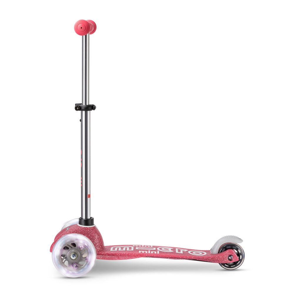 micro-mini-micro-deluxe-led-trottinette-enfant-rose-glitter image 2