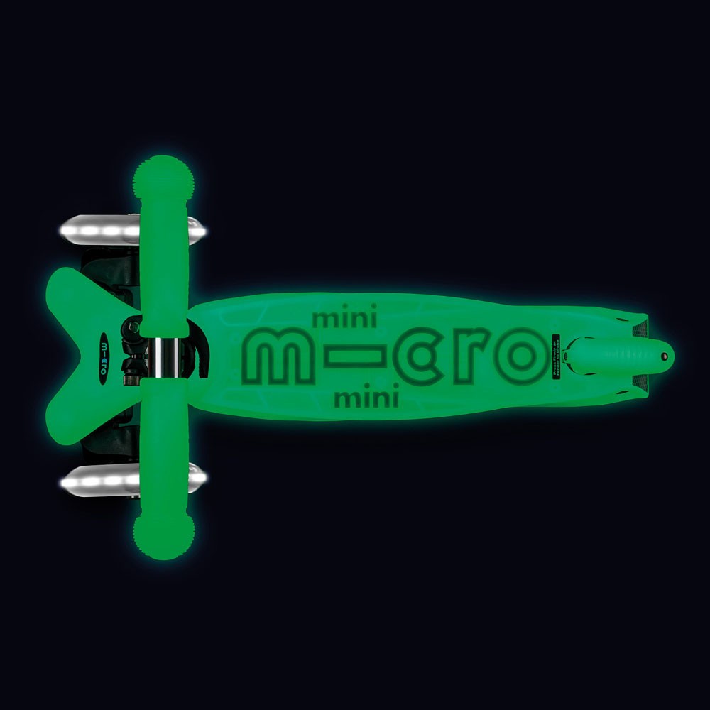 micro-mini-micro-deluxe-glow-led-trottinette-enfant-verte-2-5-ans image 3