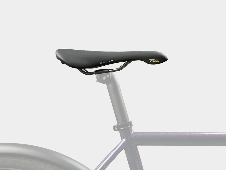 omnium-selle-italia-flite-classic-1990-tit-blk-selle-titane image 1
