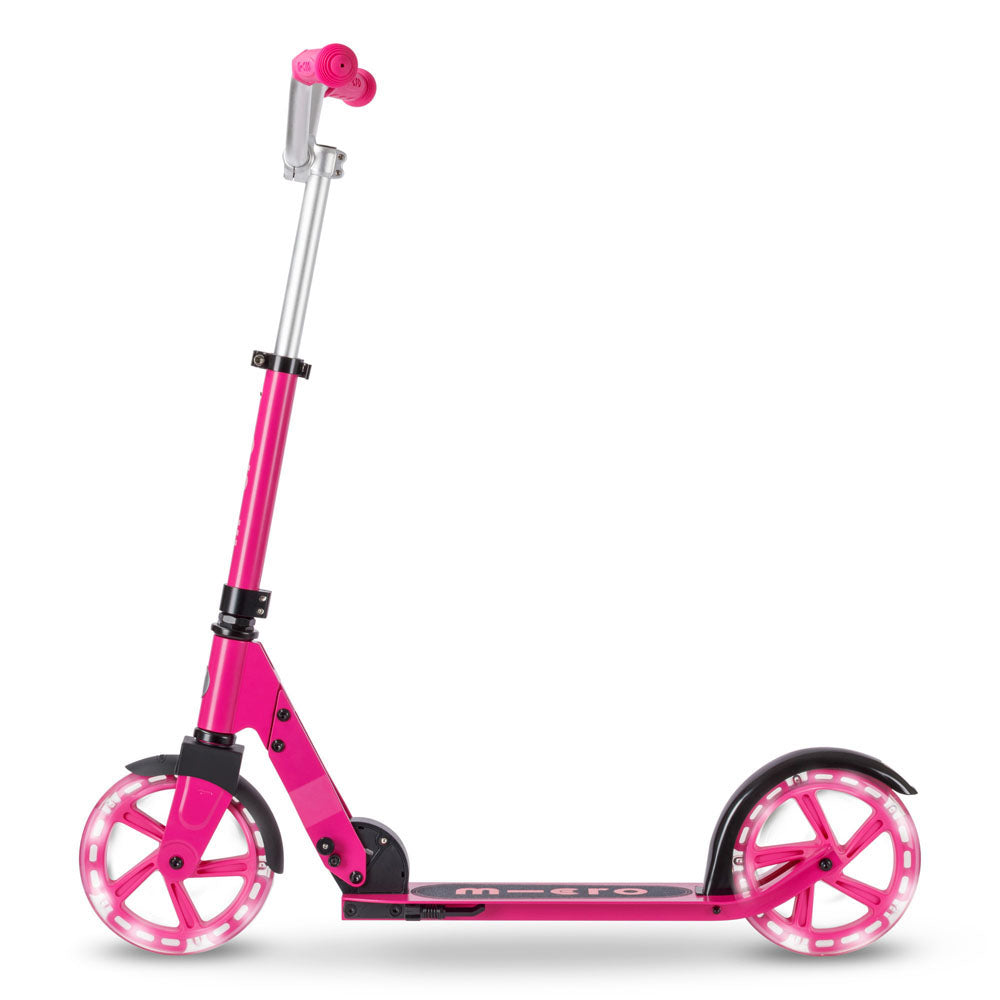 micro-cruiser-led-framboise-trottinette-enfant-2-roues-200-mm image 2