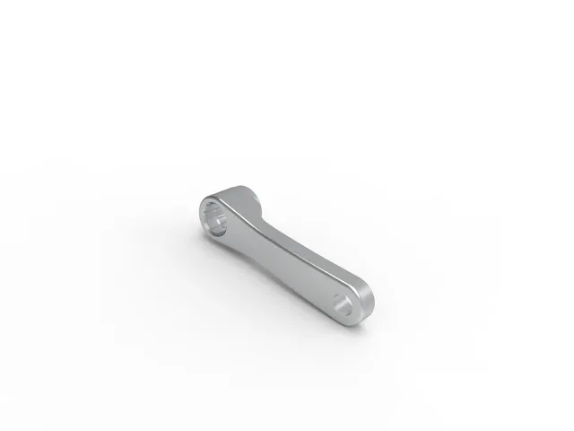early-rider-er-manivelle-gauche-90mm-argent image 1