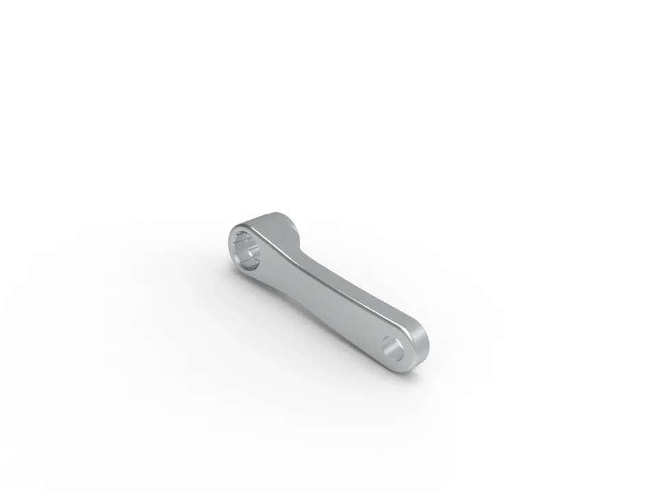 early-rider-er-manivelle-gauche-90mm-argent image 1