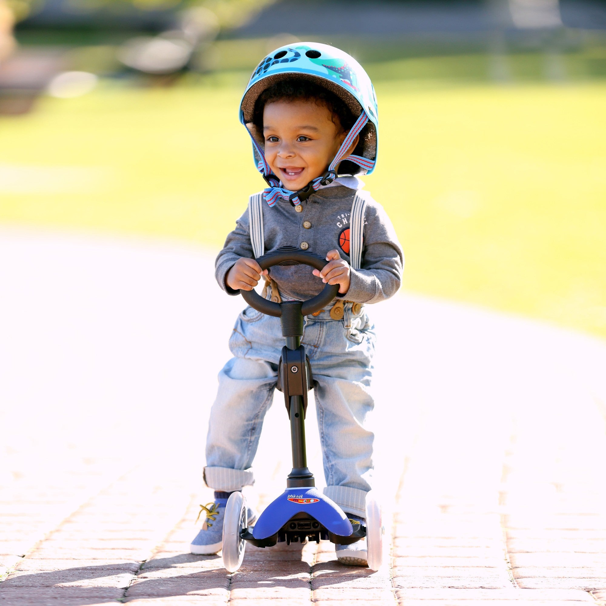 micro-mini-3in1-deluxe-trottinette-volutive-bleue-1-5-ans image 6