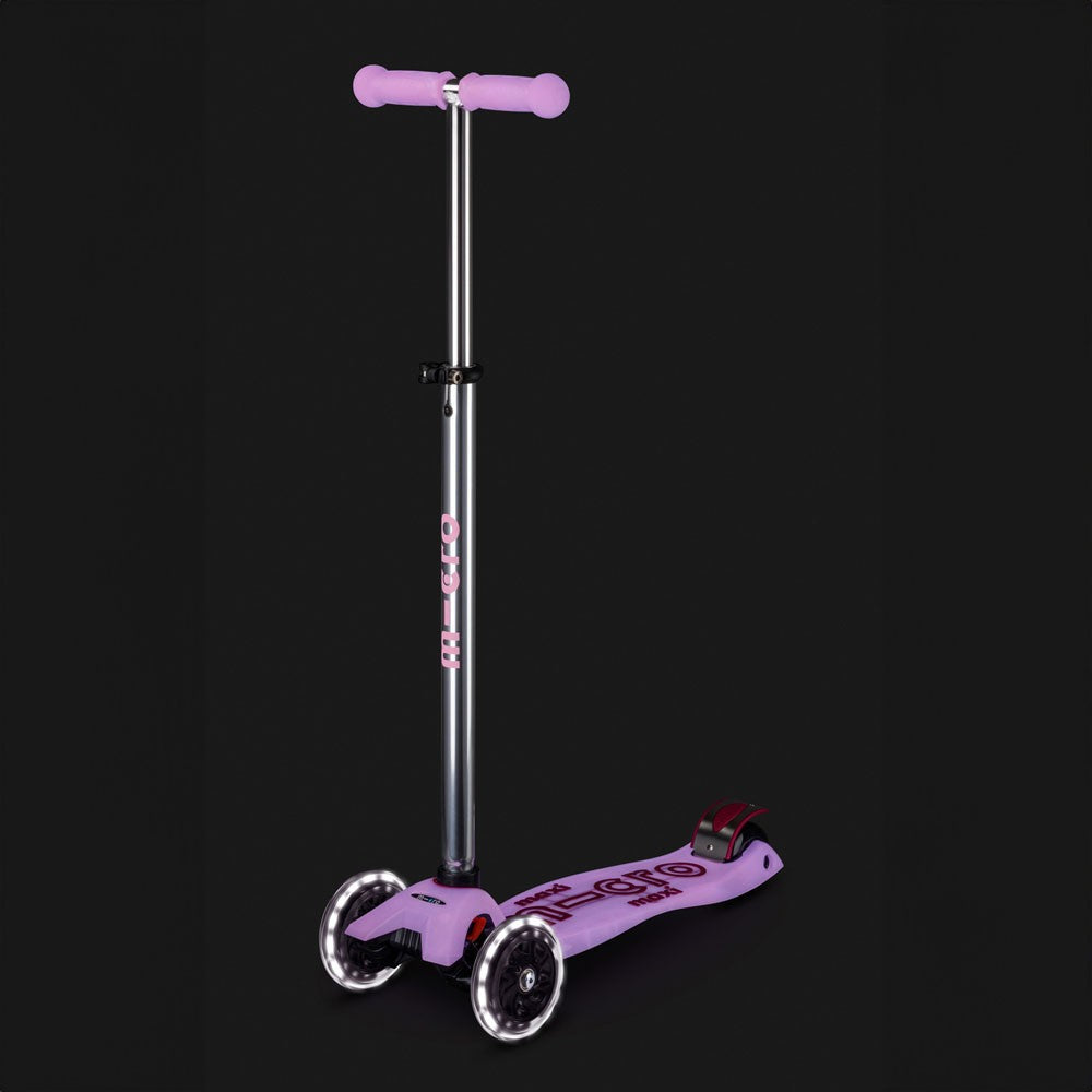 maxi-micro-deluxe-led-glow-violet-trottinette-enfant-5-12-ans image 3