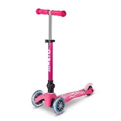 micro-mini-micro-deluxe-trottinette-3-roues-enfant-rose-pliable image 1