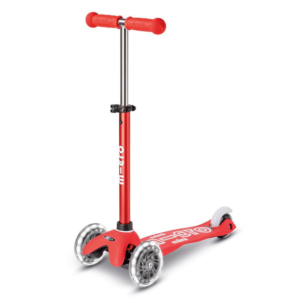 mini-micro-deluxe-led-rouge-trottinette-3-roues-2-5-ans image 7