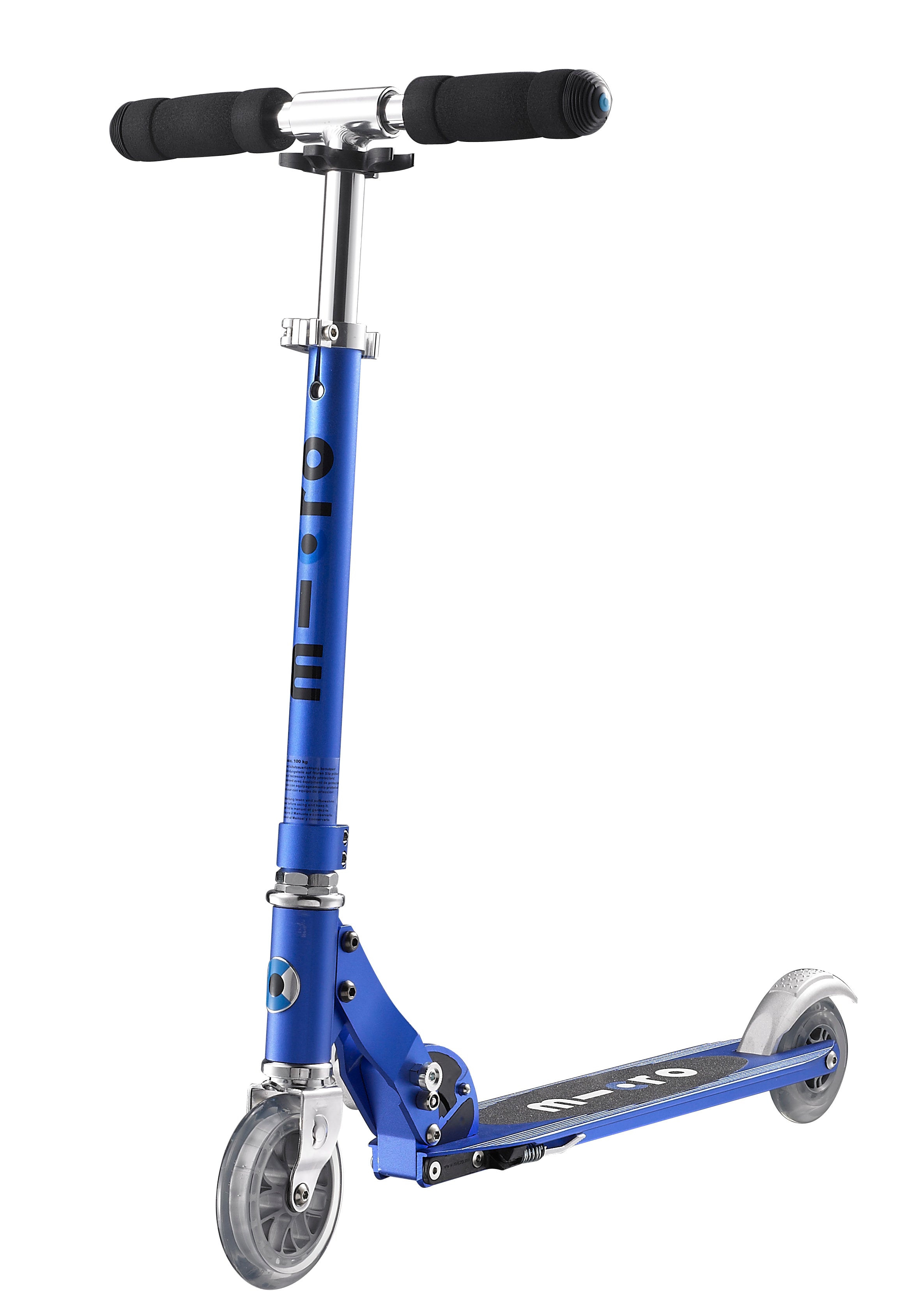 micro-sprite-bleu-trottinette-2-roues-pliable-enfant-et-adulte image 3