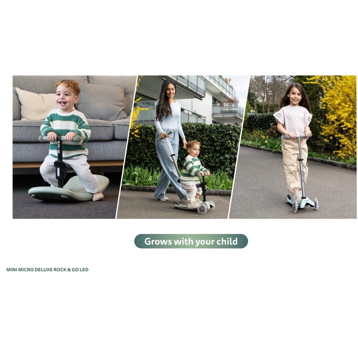 micro-mini-micro-deluxe-rock-go-led-vert-trottinette-volutive-6-en-1 image 8