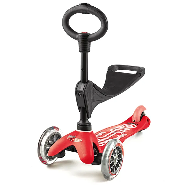 micro-mini-micro-3in1-deluxe-rouge-trottinette-volutive-1-5-ans-avec-si-ge image 1