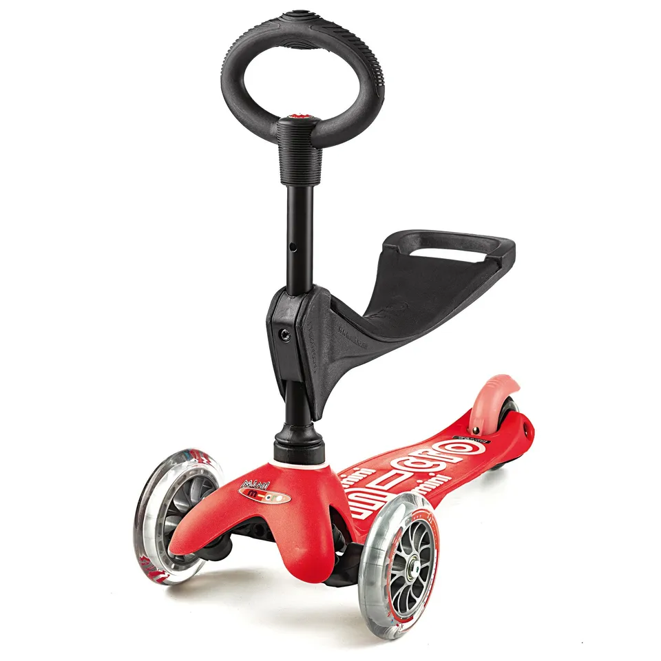 micro-mini-micro-3in1-deluxe-rouge-trottinette-volutive-1-5-ans-avec-si-ge image 1